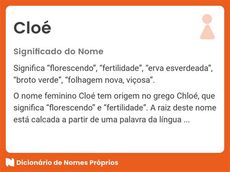 cloe significado